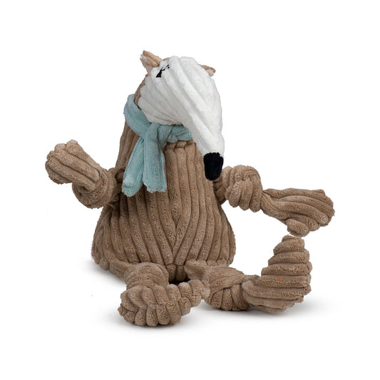 Dog Toy Nibblet Anteater Knottie Plush Toy Large for Comfort main product image for dogs and cats