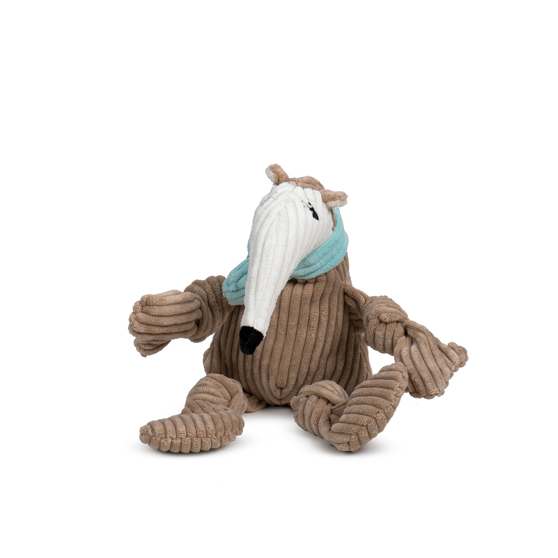 Dog Toy Nibblet Anteater Knottie Plush Toy Large for Comfort main product image for dogs and cats