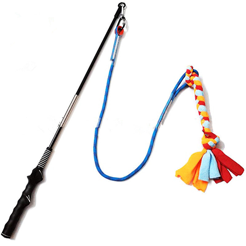 Dog Training Toy Bite Tug Gear Adjustable Classic Durable - close up view