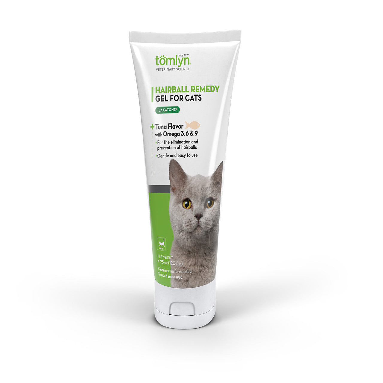 Tomlyn Laxatone Hairball Remedy Gel For Cats Tuna (4.25oz) - main product image