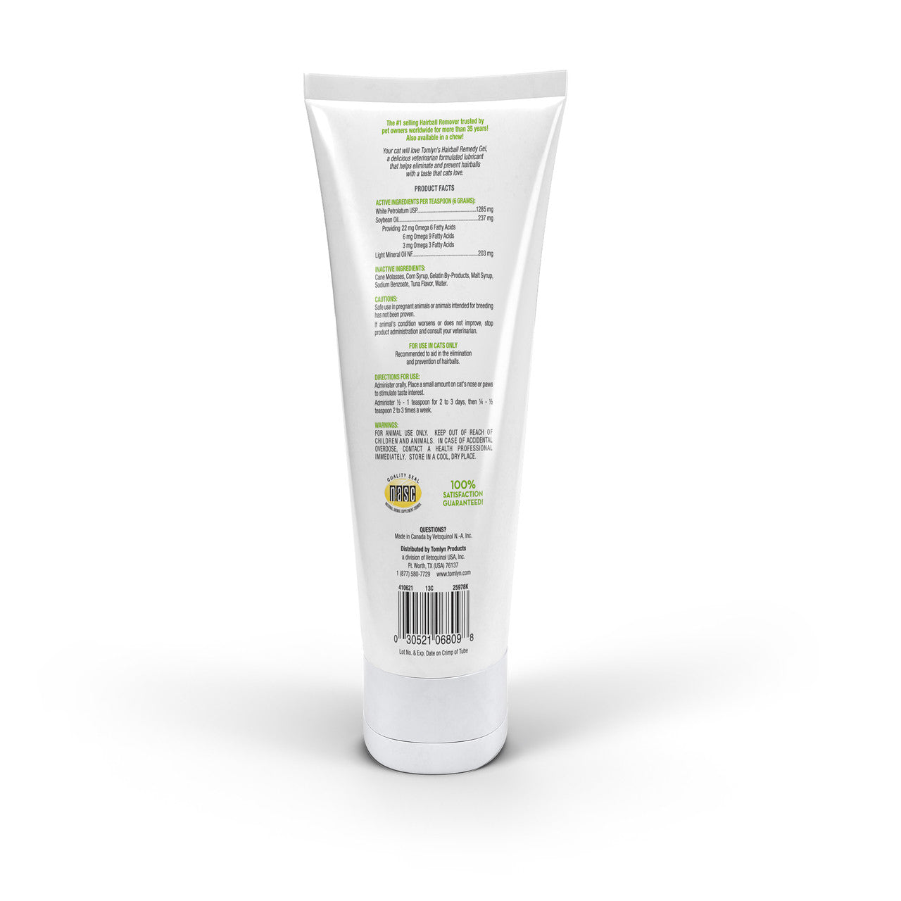 Tomlyn Laxatone Hairball Remedy Gel For Cats Tuna (4.25oz) - detail view