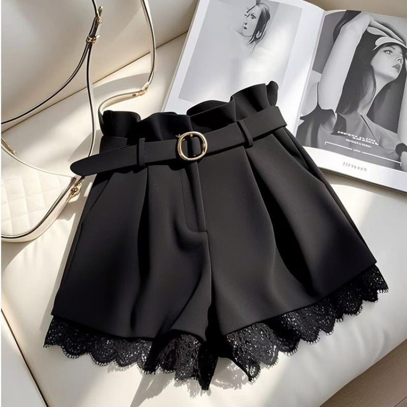 High-waisted Casual Shorts Cropped Pants For Petite Women - gallery image 6