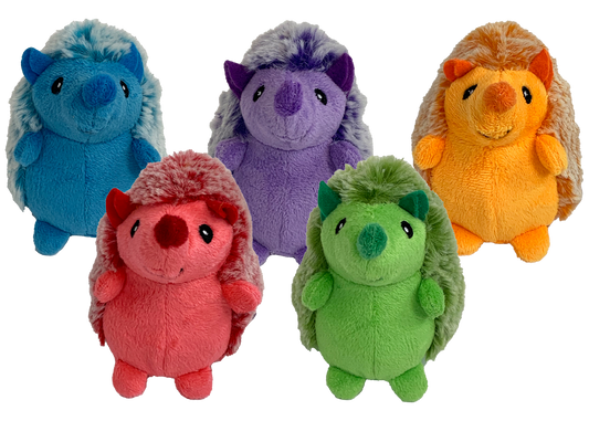 Multipet Minipet Hedgehog Assorted Colors 4 Interactive Dog - main product image