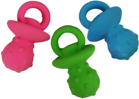 Multipet Minipet Latex Pacifier Interactive Dog Toy Durable - main product image