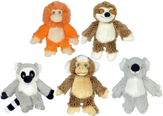 Multipet Minipet Bark Buddies Assorted Animals 6 Interactive - main product image