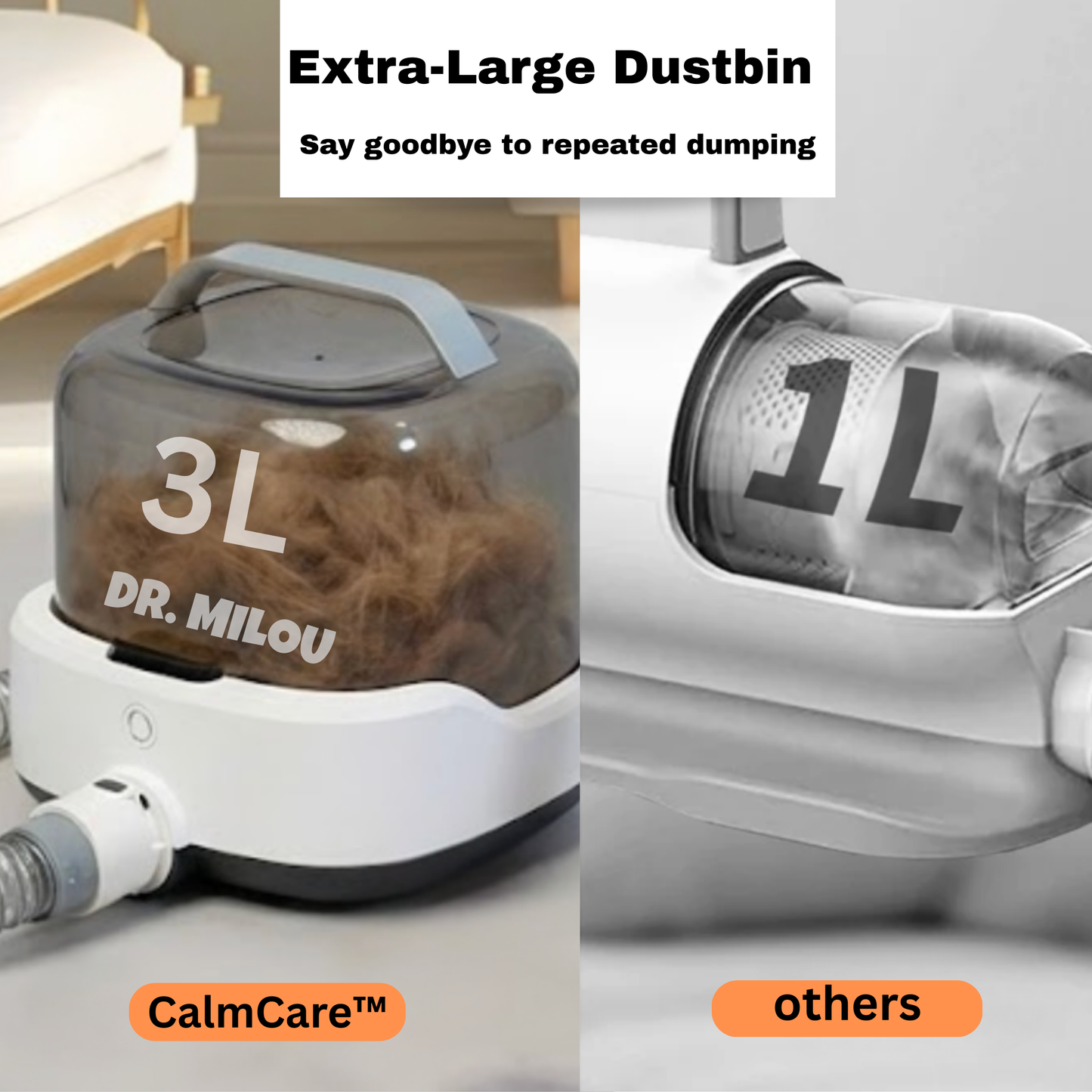Salon Results at Home Mess Free CalmCare Cordless Vacuum Gro - gallery image 5