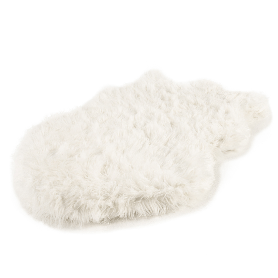 Memory Foam Dog Bed Faux Fur Polar White Orthopedic Comfort - gallery image 5
