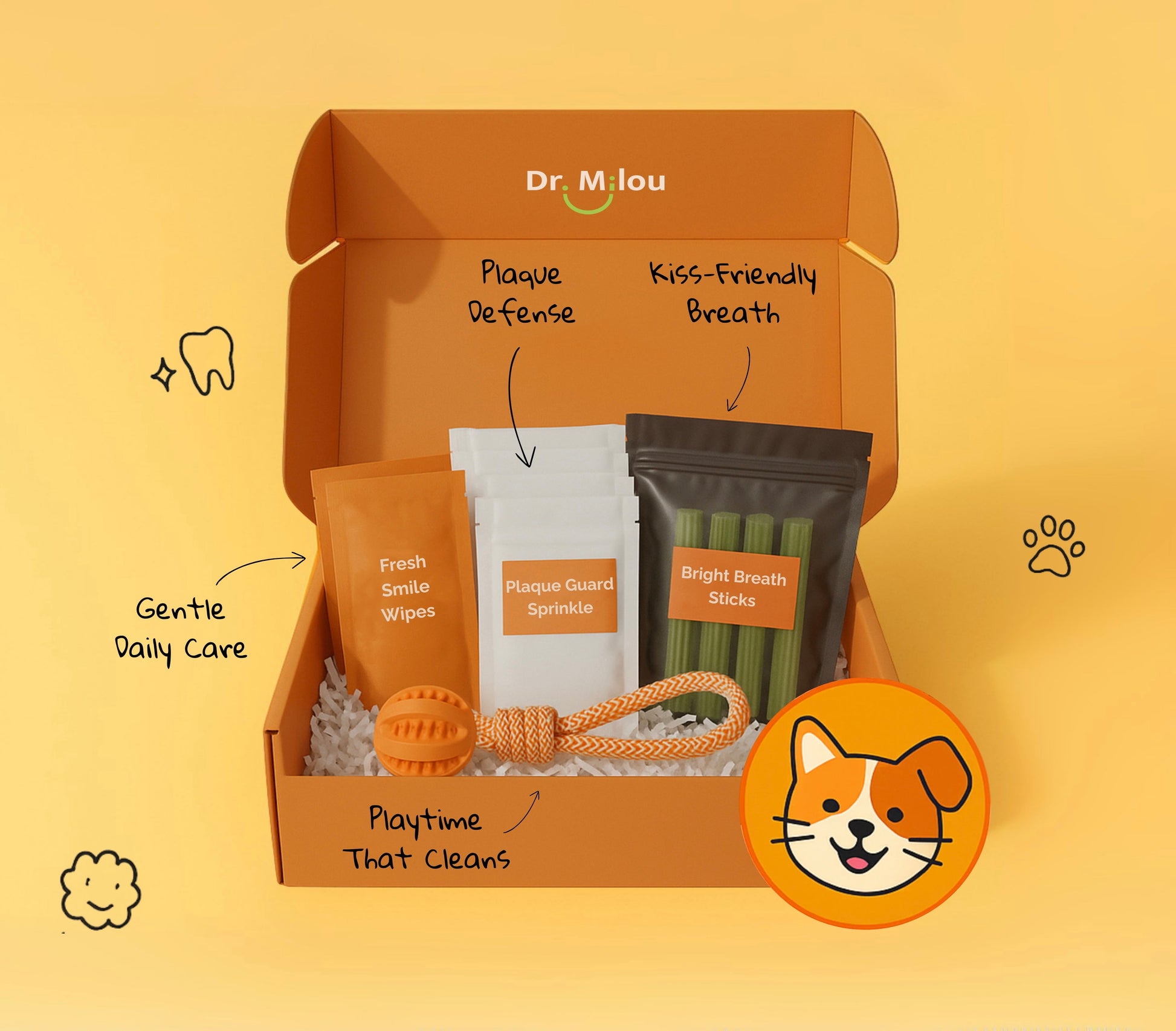 Everyday Essentials Pet Dental Care Kit - main product image