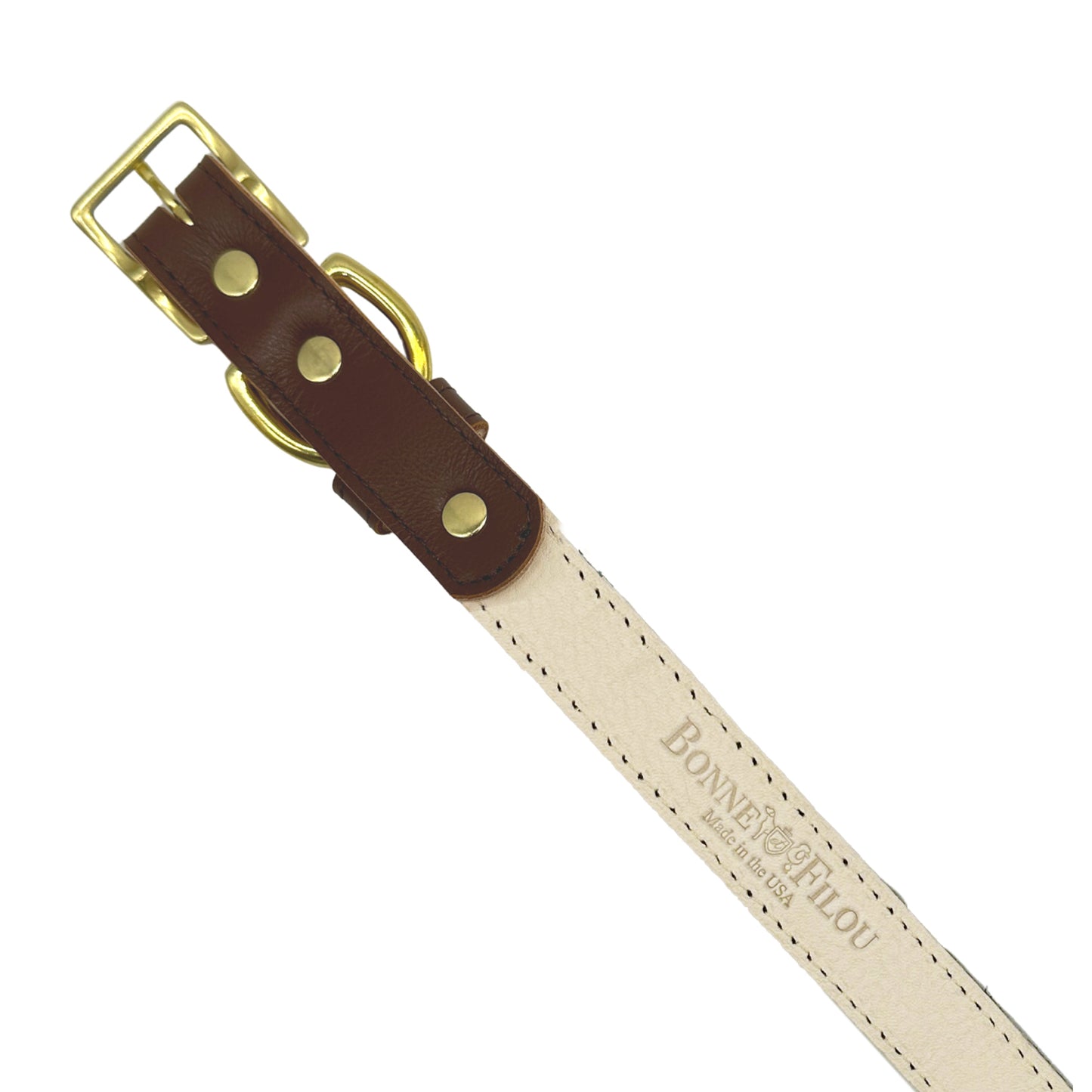 Dog Collar Plain Leather Collar for Daily Use for Comfort - gallery product image for dog collar