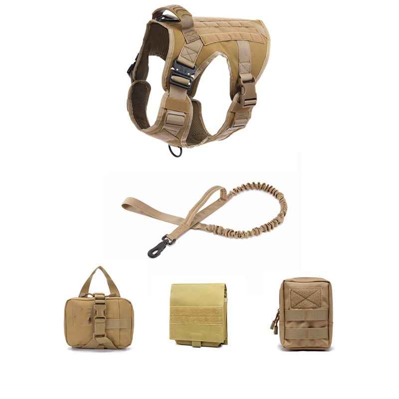 Tactical Dog Clothes Quick Disassembly Dog Vest Outdoor Pet - gallery image 7