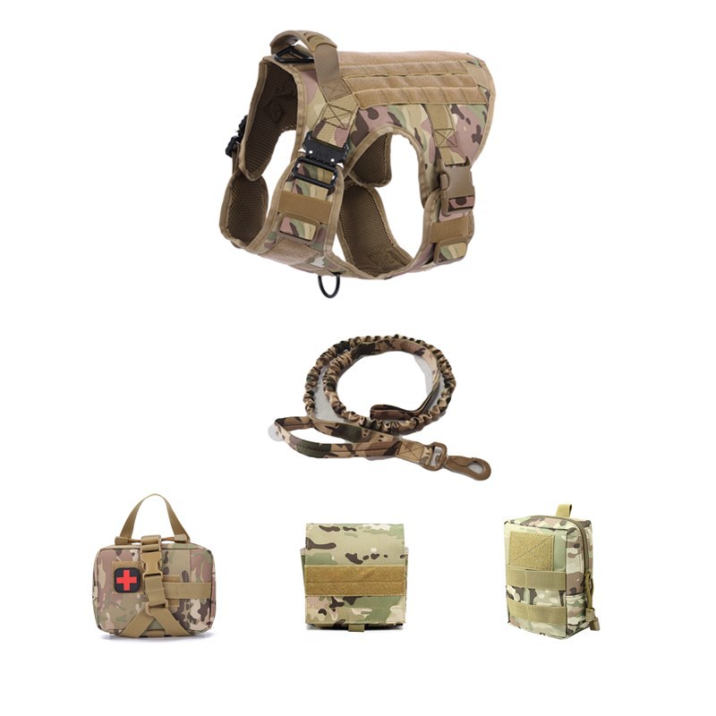 Tactical Dog Clothes Quick Disassembly Dog Vest Outdoor Pet - gallery image 9
