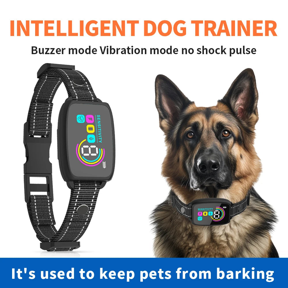 Smart Automatic Anti Barking Dog Collar Rechargeable Bark - main product image