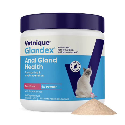 Glandex Feline Anal Gland Support Tuna Flavored Powder (4oz) - main product image