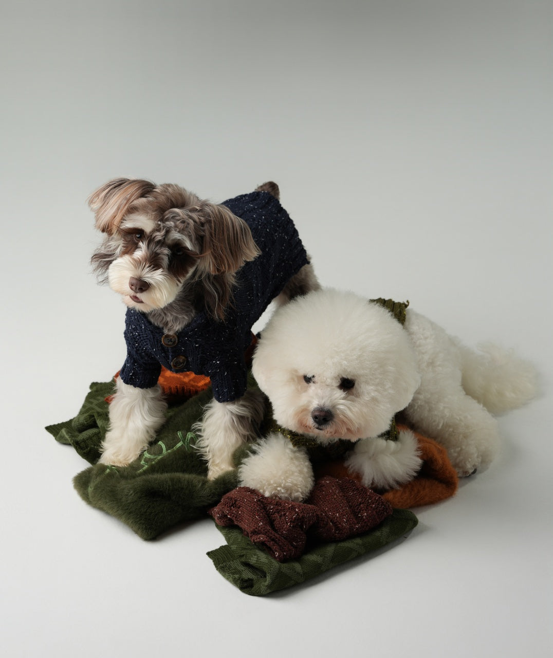 Glacier Pet Sweater Navy Dog Sweaters Premium Pet Supply - gallery image 8