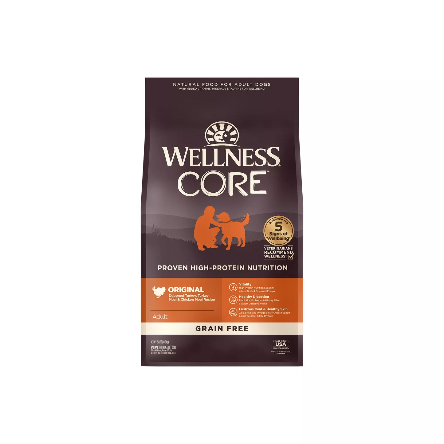 Dry Dog Food Wellness Turkey Recipe Daily Daily Nutrition - main product image