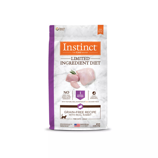 Instinct Cat Limited Ingredient Rabbit Grain Free (4.5lb) - main product image
