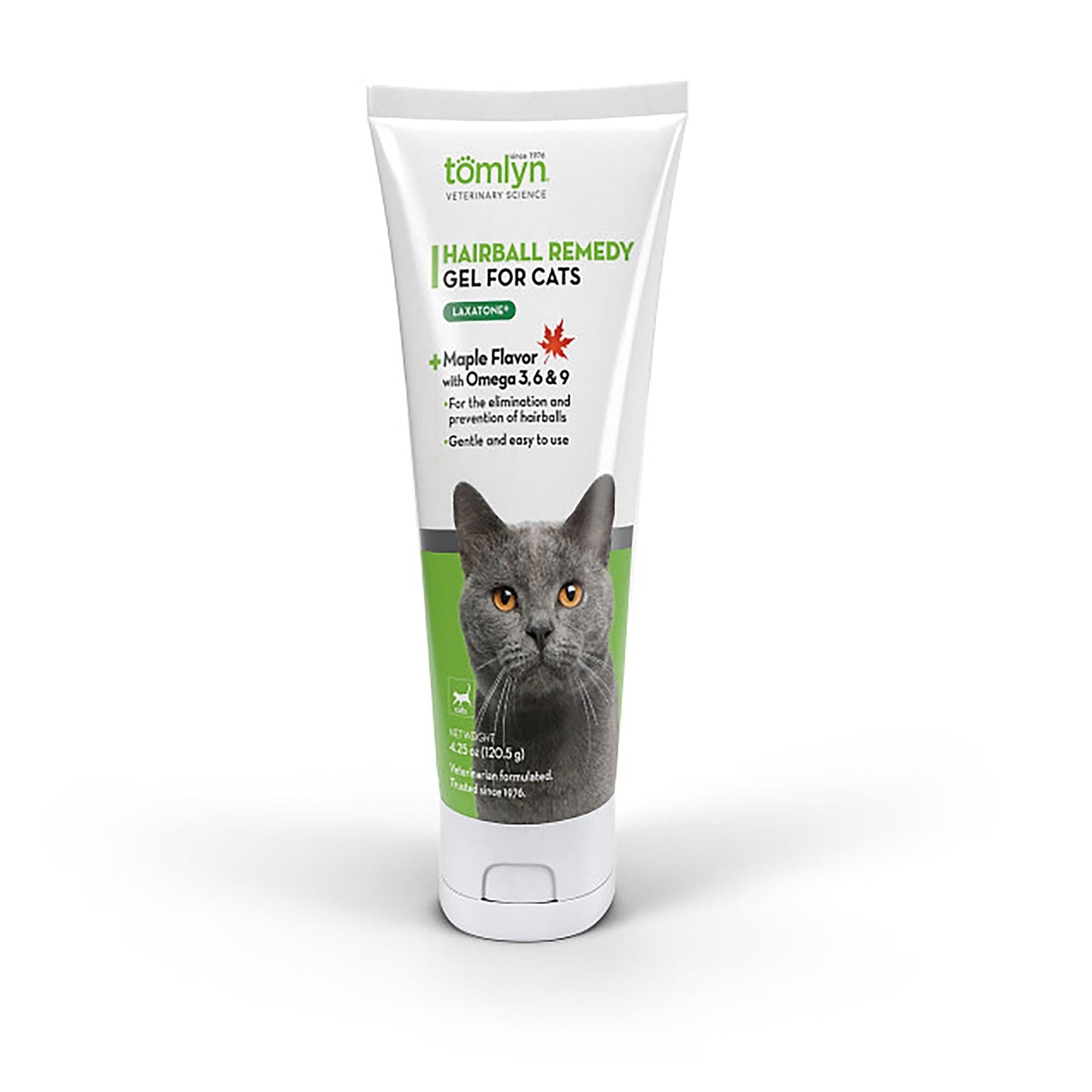 Tomlyn Laxatone Hairball Remedy Gel For Cats, Maple (4.25oz) - main product image