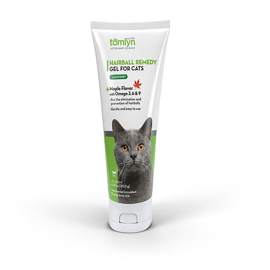 Tomlyn Laxatone Hairball Remedy Gel For Cats, Maple (4.25oz) - main product image