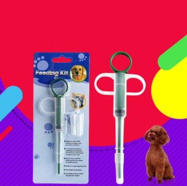 Convenient Pet Medicine Pills Feeder Device Deworming Dog - lifestyle view