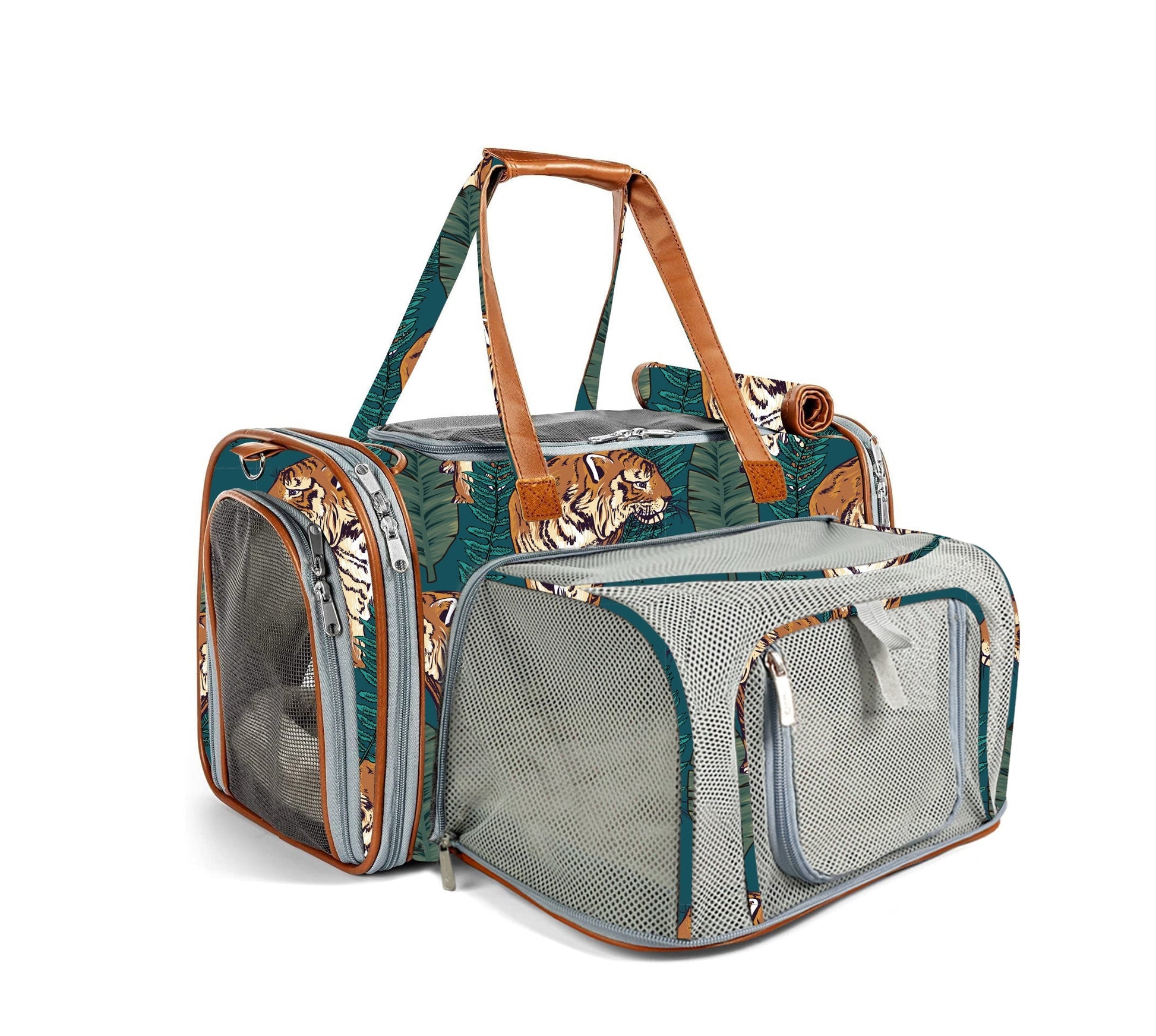 Mr. Peanut's Gold Series Standard Size Airline Compliant Expandable Pet Carrier - Prints Edition - gallery image 8