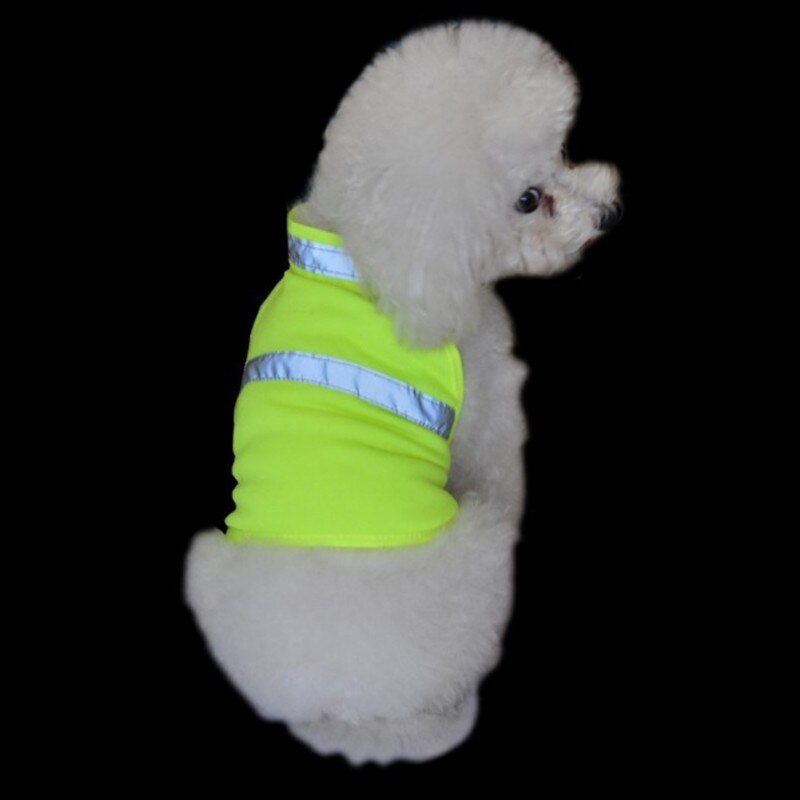 Fluorescent Safety Dog Vest Dog Apparel Premium Pet Supply - lifestyle view