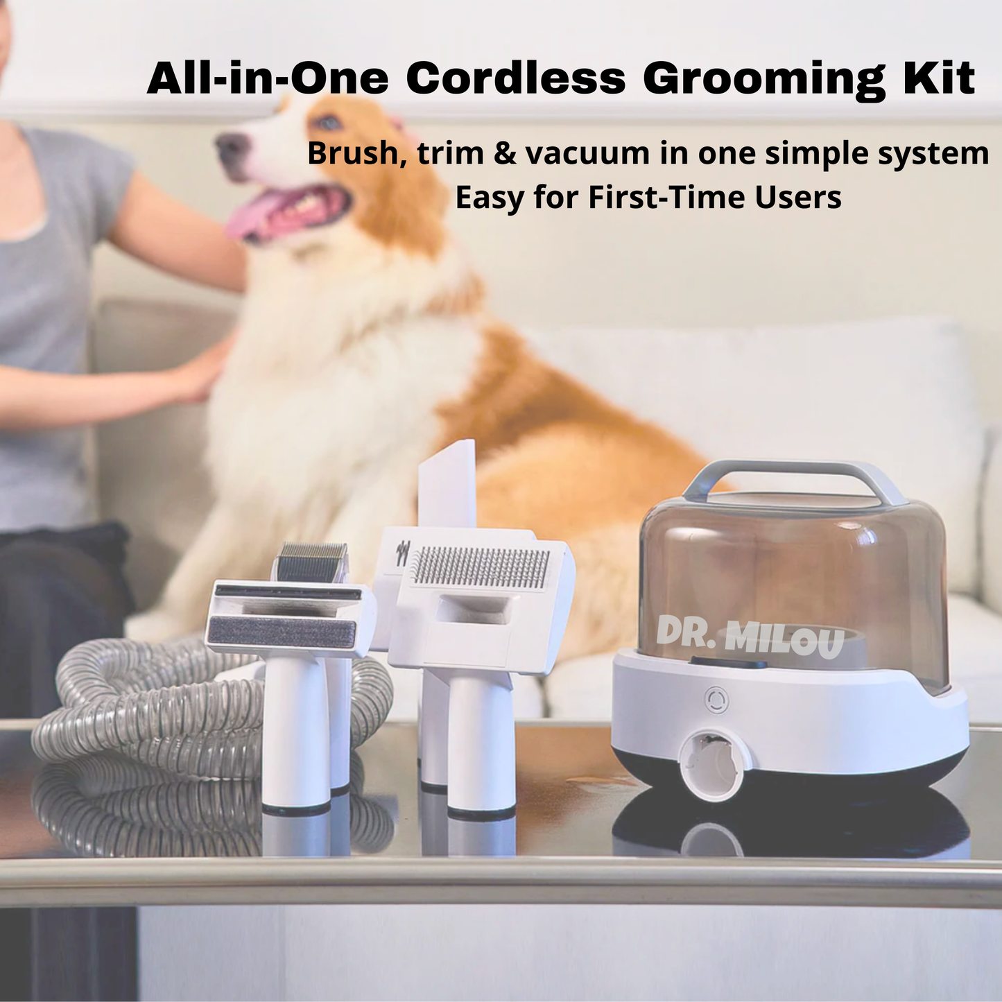 Salon Results at Home Mess Free CalmCare Cordless Vacuum Gro - gallery image 6