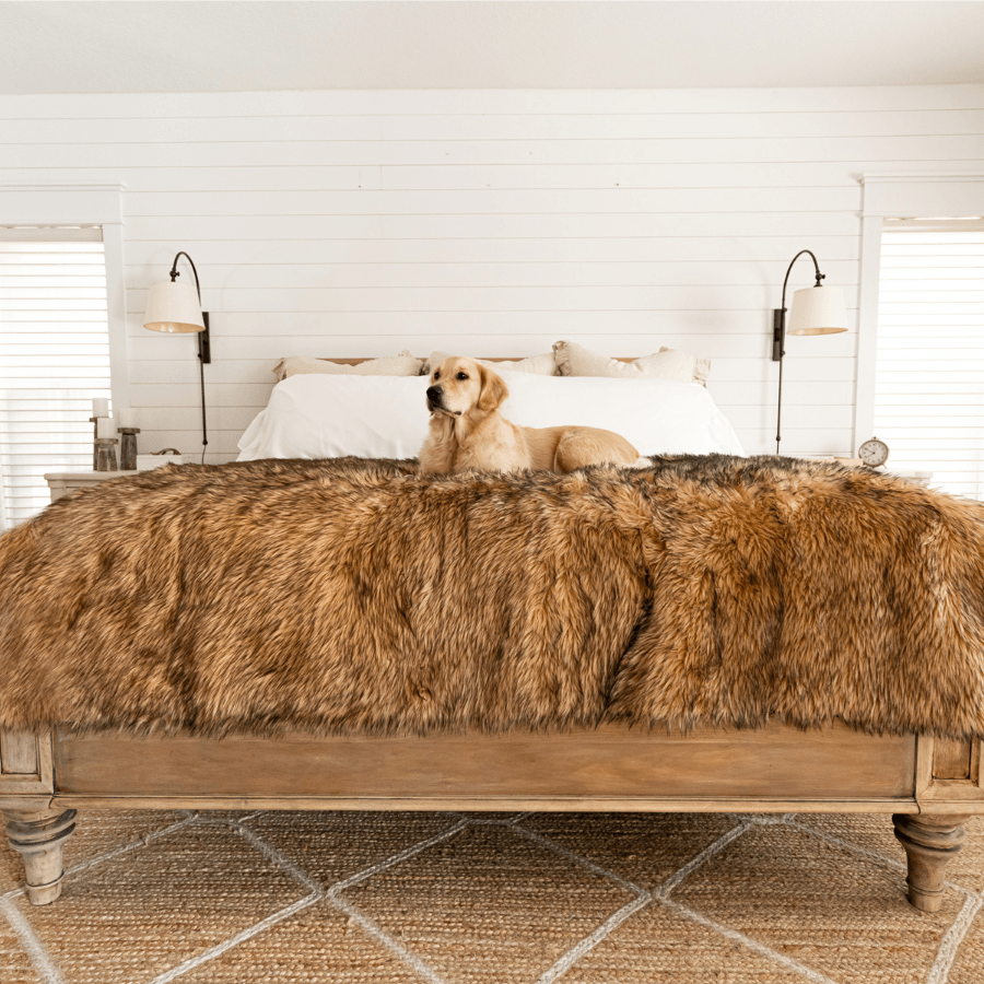 Pupprotector Waterproof Throw Blanket Sable Tan Washable - gallery image 7