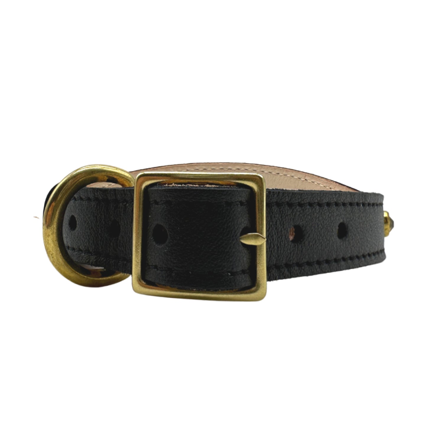 Dog Collar Plain Leather Collar for Daily Use for Comfort - gallery product image for dog collar