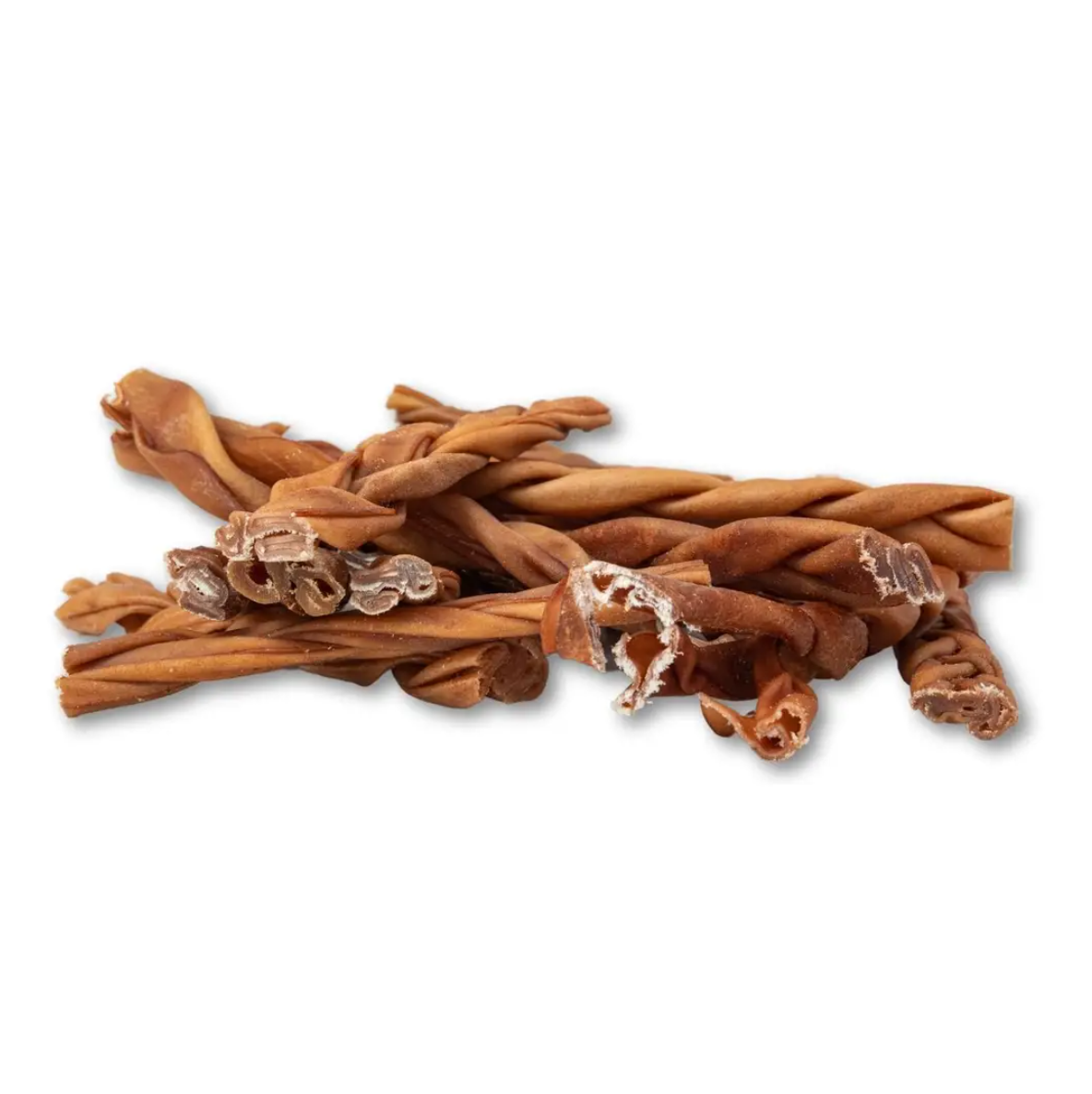 Dog Treats All-Natural Braided Collagen Stick Treats Essenti - close up product image for dog treats