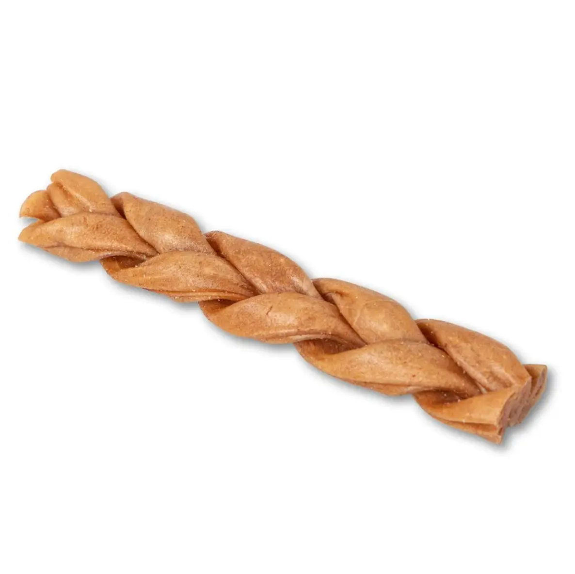 Dog Treats All-Natural Braided Collagen Stick Treats Essenti - size and texture image for dog treats