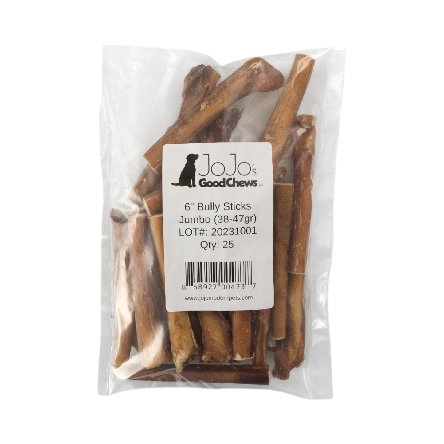 Dog Treats All-Natural Beef Bully Sticks Treats Single Essen - close up product image for dog treats