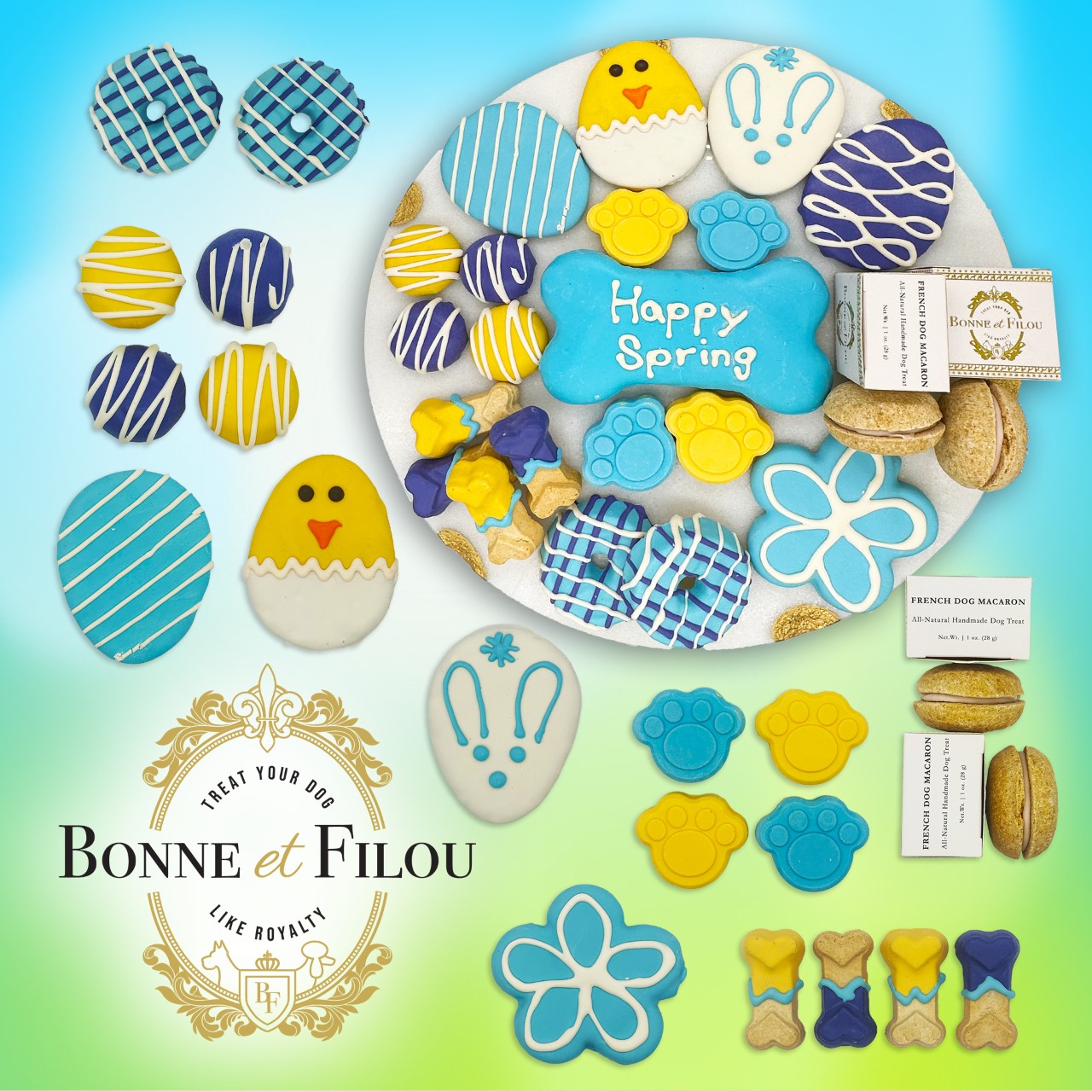 Dog Treats Spring Themed Treats for Daily Use for Comfort - gallery product image for dog treats
