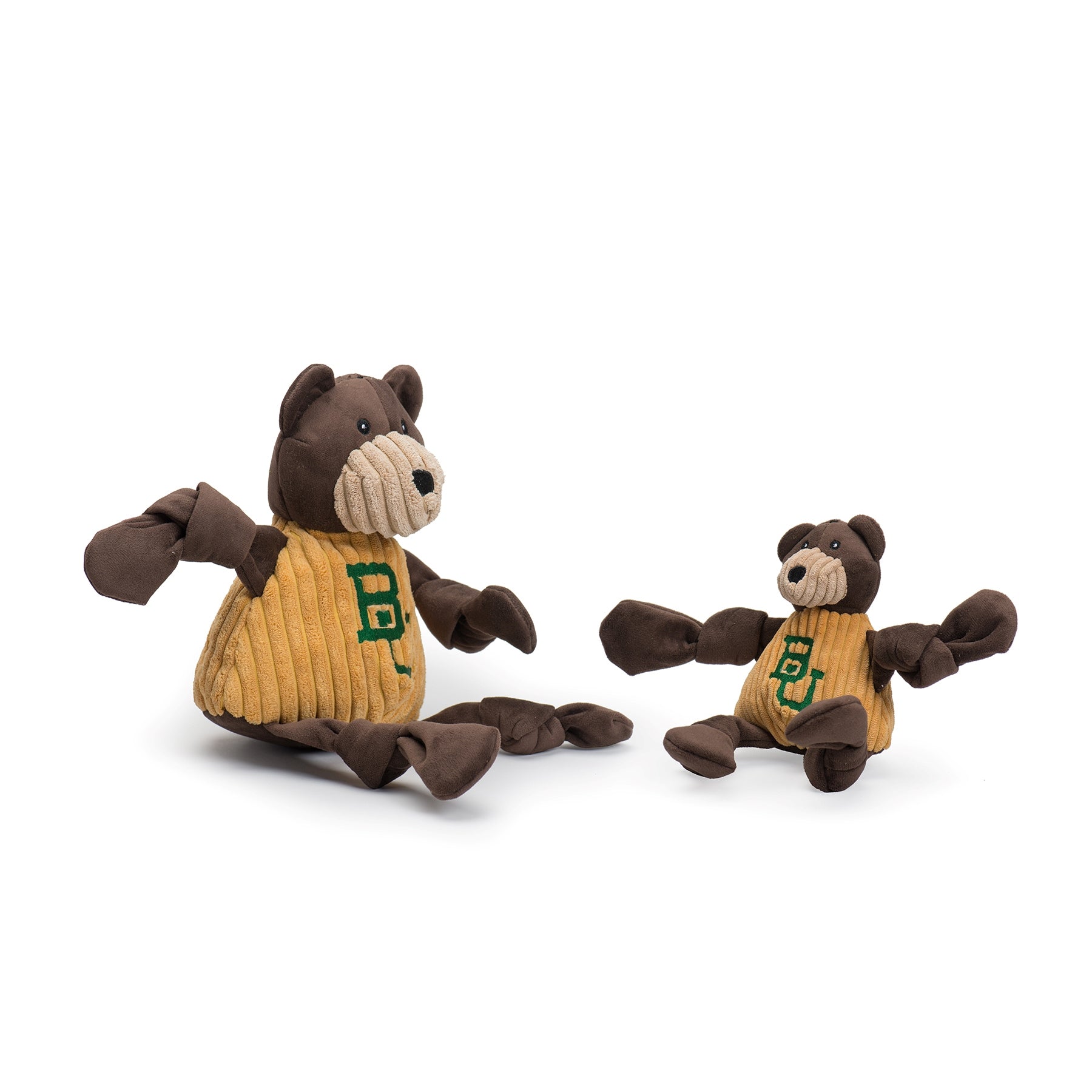 Dog Toy NCAA Baylor University Bruiser the Bear Knottie main product image for dogs and cats