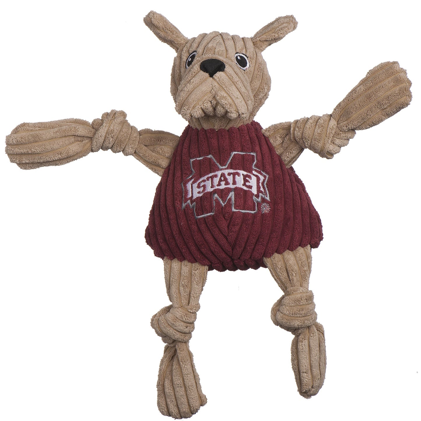 Dog Toy NCAA Mississippi State University Bully the Bulldog main product image for dogs and cats