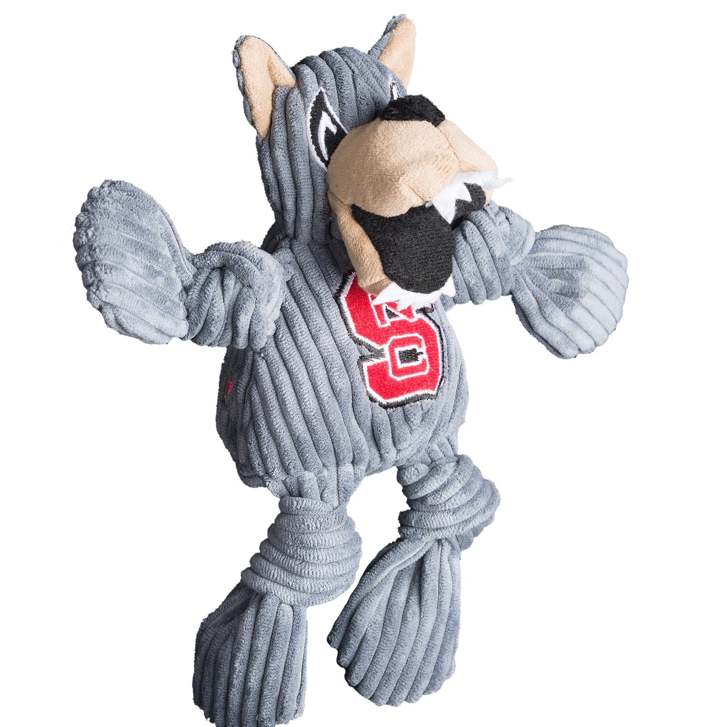 Dog Toy NCAA North Carolina State University Mr Wuf Knottie main product image for dogs and cats