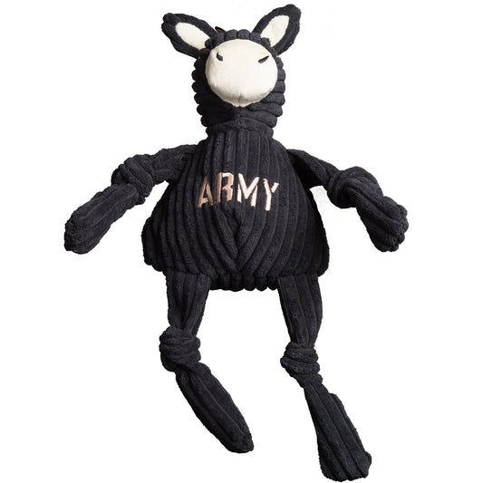 Dog Toy NCAA US Military Academy Army Mule Knottie Plush main product image for dogs and cats