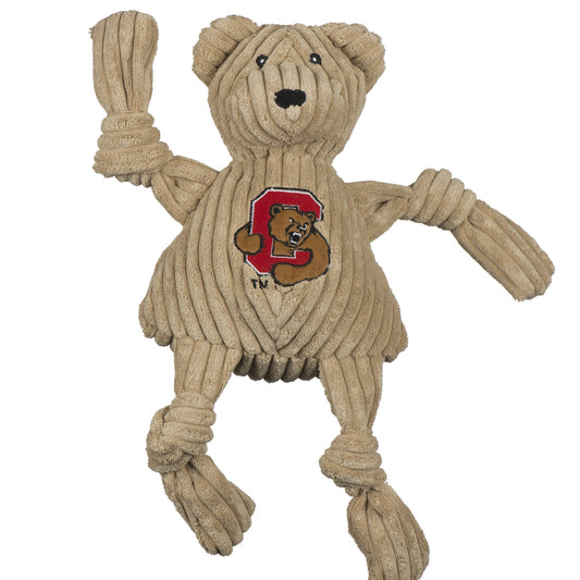 Dog Toy NCAA Cornell University Big Red Bear Knottie Plush main product image for dogs and cats
