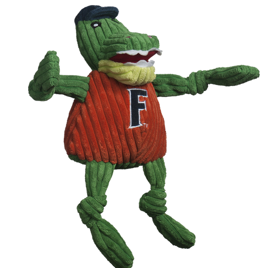 Dog Toy NCAA University of Florida Albert Gator Knottie main product image for dogs and cats