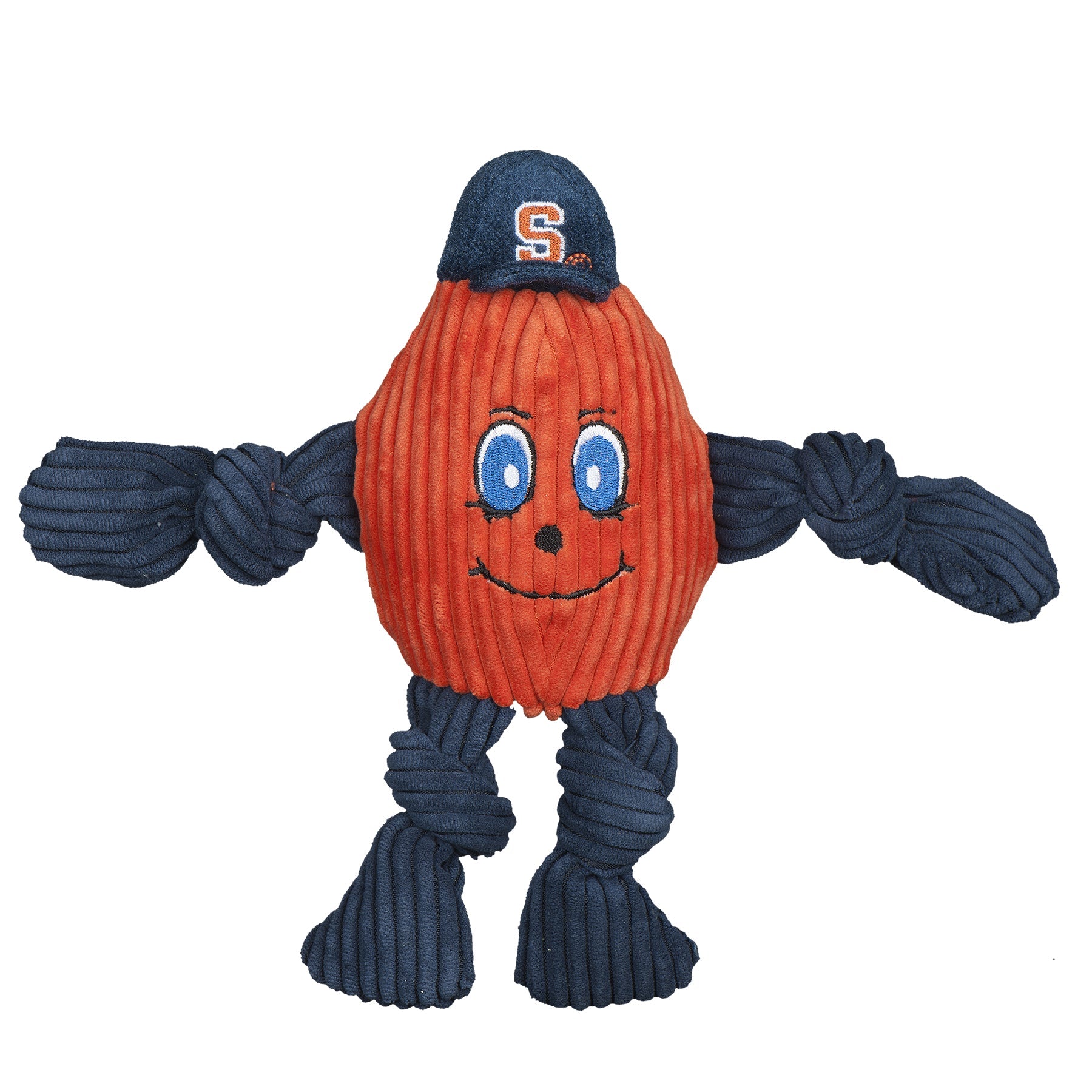 Dog Toy NCAA Syracuse University Otto the Orange Knottie main product image for dogs and cats