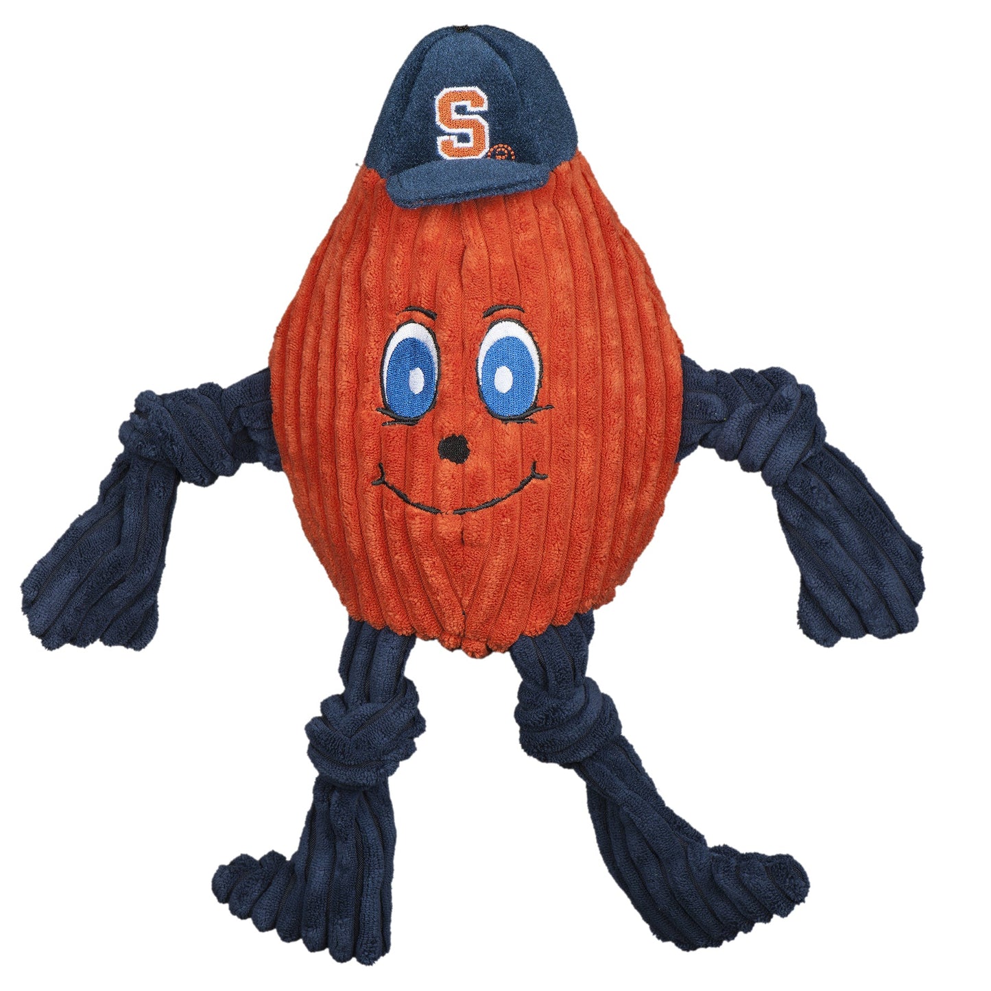 Dog Toy NCAA Syracuse University Otto the Orange Knottie main product image for dogs and cats