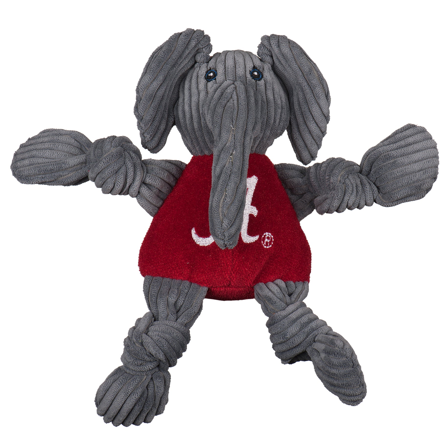 Dog Toy NCAA University of Alabama Big Al Mascot Knottie main product image for dogs and cats