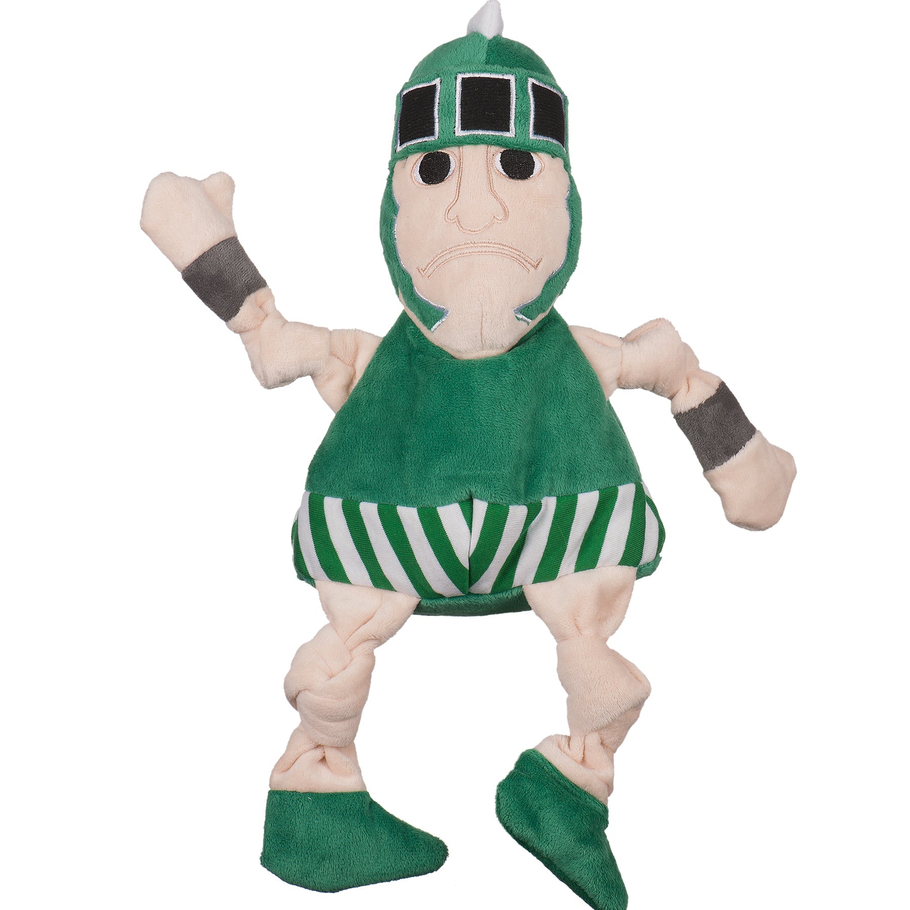 Dog Toy NCAA Michigan State University Sparty Knottie Plush main product image for dogs and cats