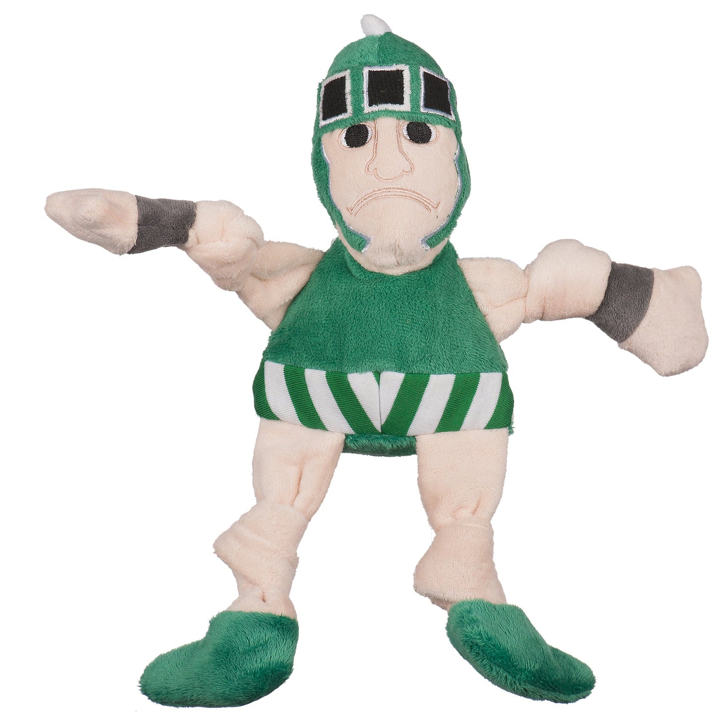 Dog Toy NCAA Michigan State University Sparty Knottie Plush main product image for dogs and cats