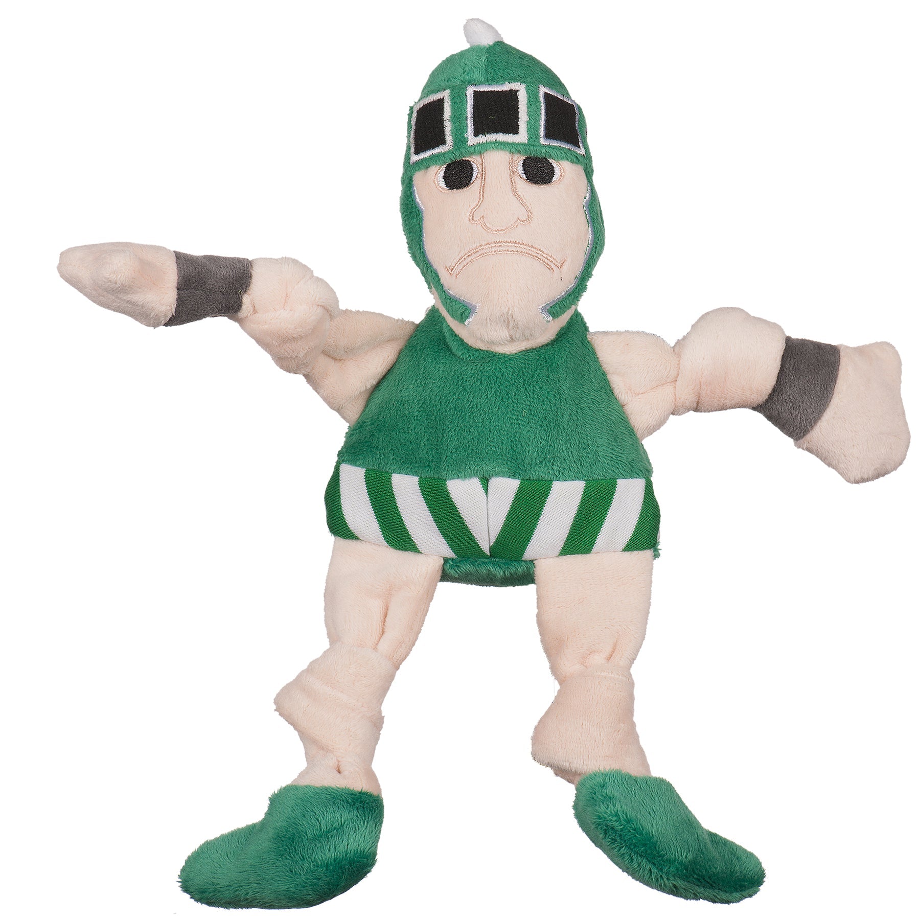Dog Toy NCAA Michigan State University Sparty Knottie Plush main product image for dogs and cats