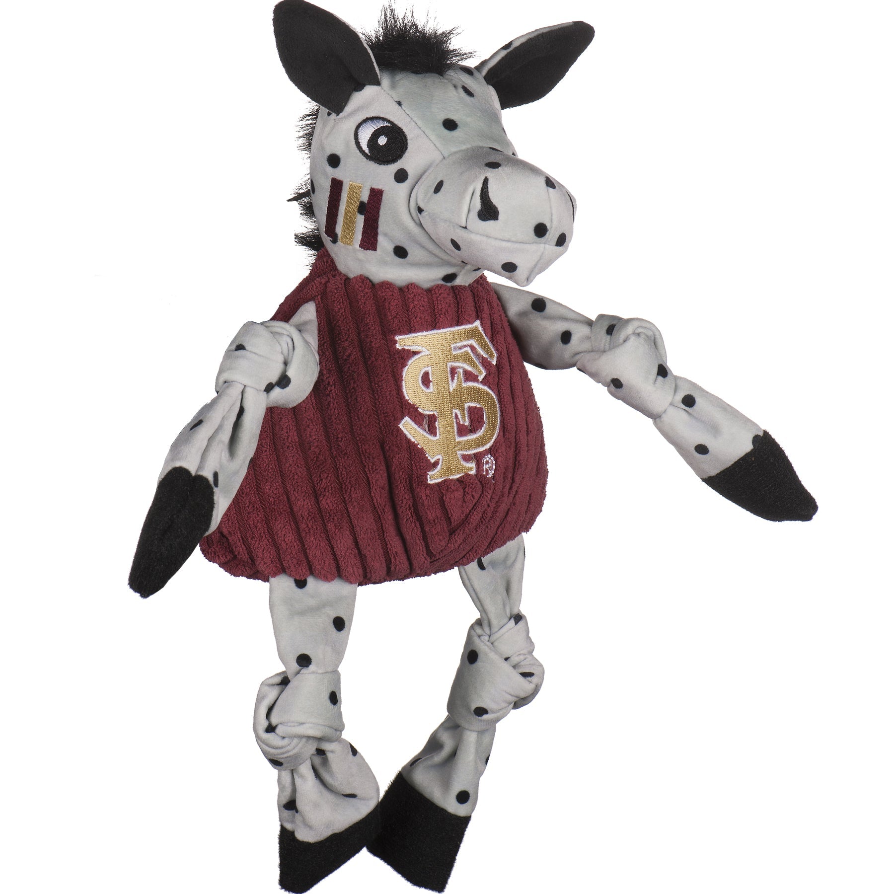 Dog Toy NCAA Florida State University Cimarron Knottie Plush main product image for dogs and cats