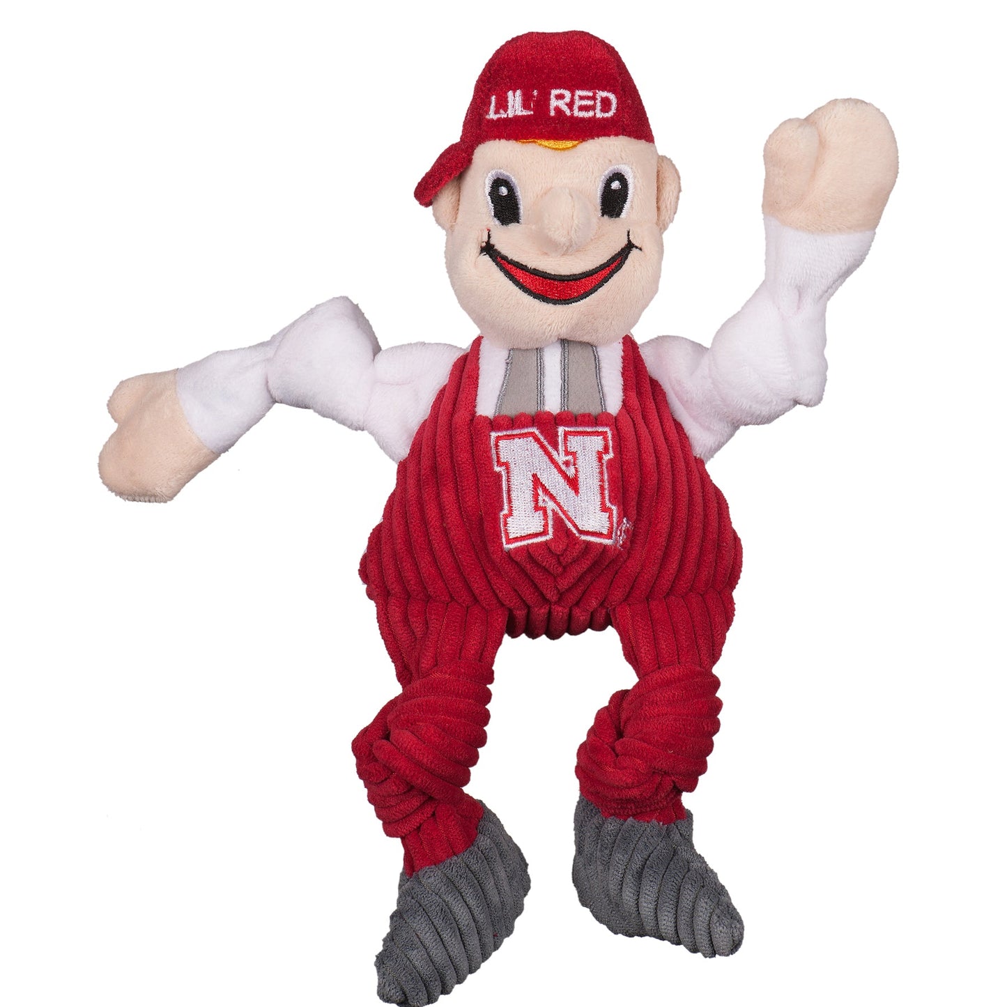 Dog Toy NCAA University of Nebraska Lil Red Knottie Plush main product image for dogs and cats
