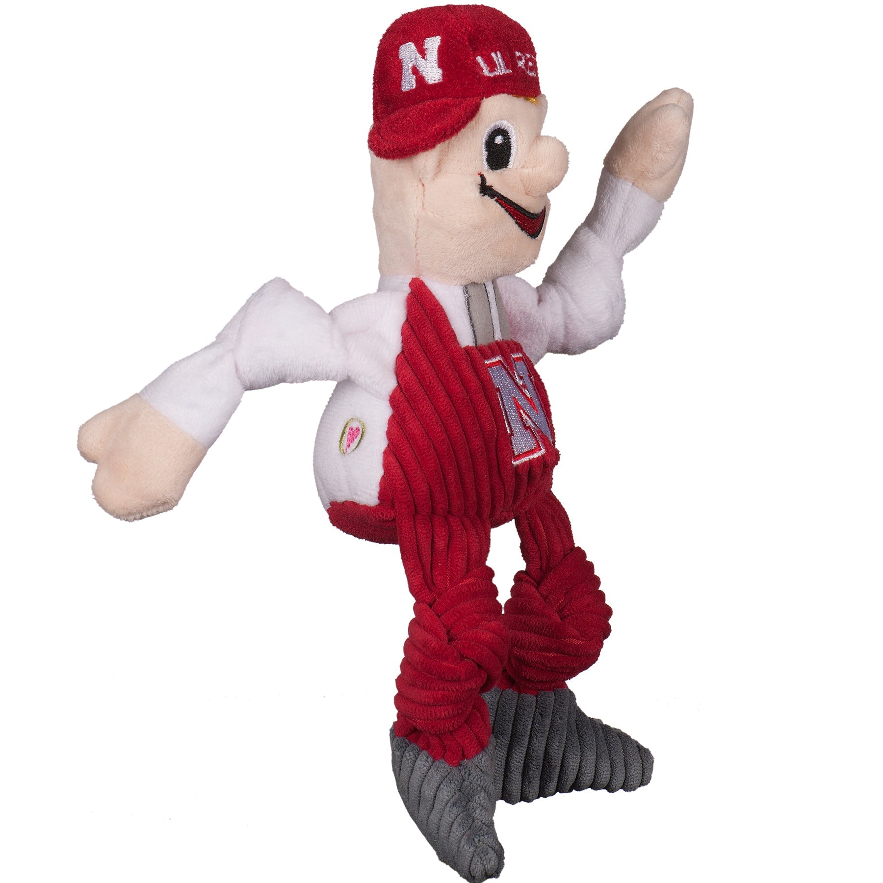 Dog Toy NCAA University of Nebraska Lil Red Knottie Plush main product image for dogs and cats