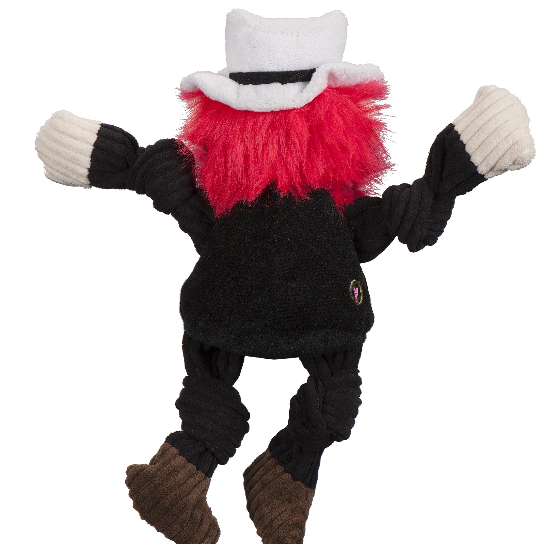 Dog Toy NCAA Texas Tech University Raider Red Knottie Plush main product image for dogs and cats