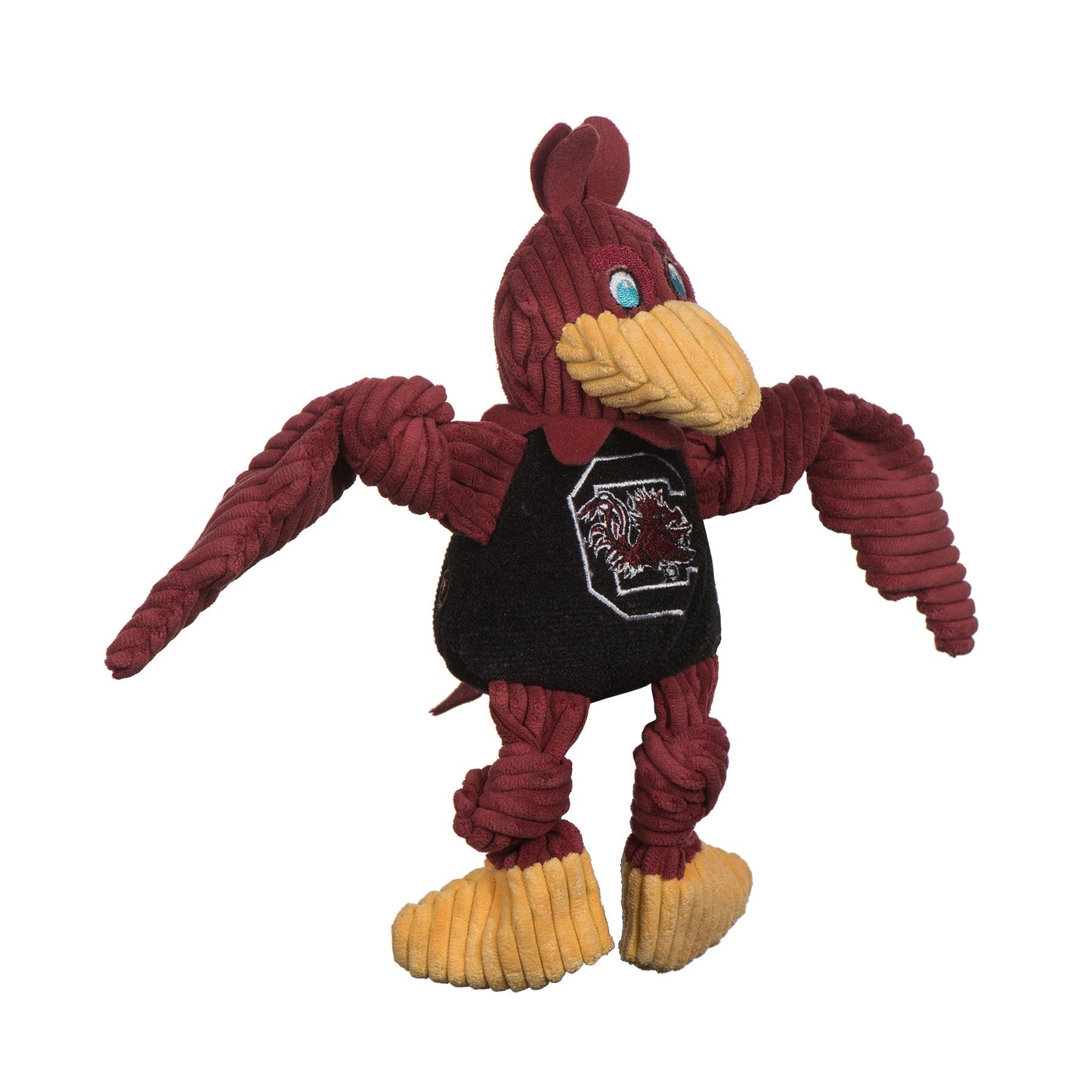 Dog Toy NCAA University of South Carolina Cocky Knottie main product image for dogs and cats