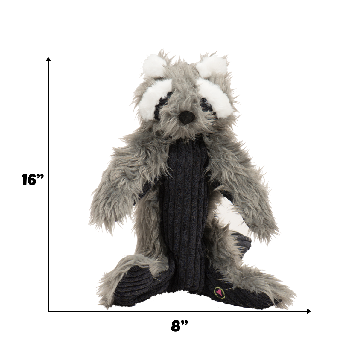 Dog Toy Redwood Raccoon X-Brace Plush Toy for Daily Use main product image for dogs and cats